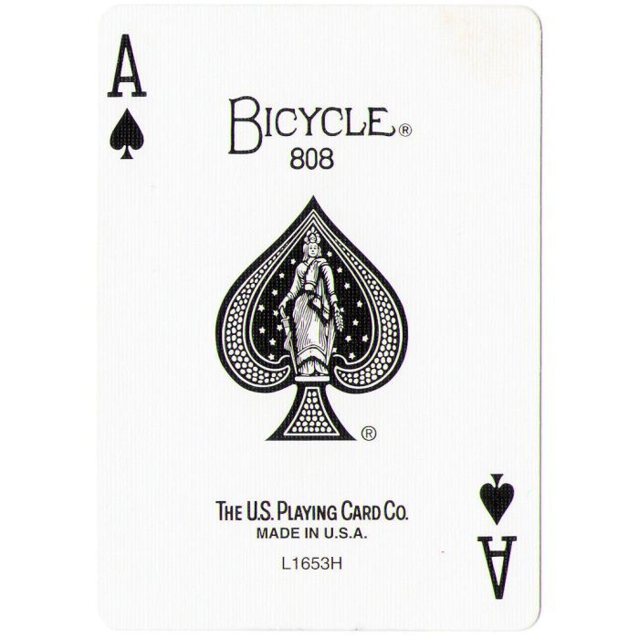 Гральні карти Bicycle League Back Standard Index (red, blue) (00808) зображення 5