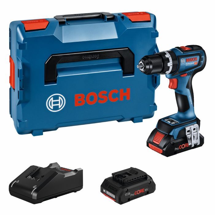 Шуруповерт Bosch GSB 18V-90 C 18В 2х4Агод 3664Нм 0-6300-2100обхв 1.2кг (0.601.9K6.104) изображение 2