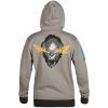 Кофта Jinx Overwatch Ultimate Winston Zip-Up Hoodie Gray M (JINX-8430M) изображение 4