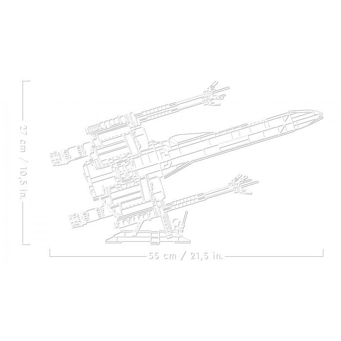 Конструктор LEGO Star Wars Винищувач X-Wing (75355) зображення 10