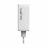 Зарядний пристрій Canyon CU100ACC GaN 100W 3xPD 1xQC EU White (CNS-CUW100ACC) зображення 2