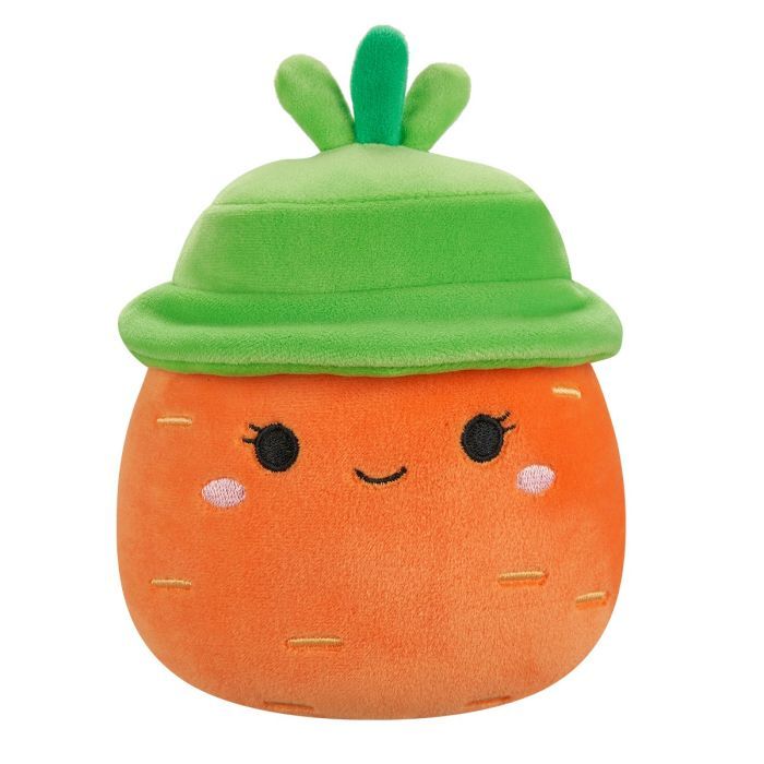 Мягкая игрушка Squishmallows Морковка Каролина в шляпе 13 см (SQER01182)