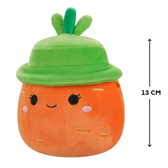 Мягкая игрушка Squishmallows Морковка Каролина в шляпе 13 см (SQER01182) изображение 2