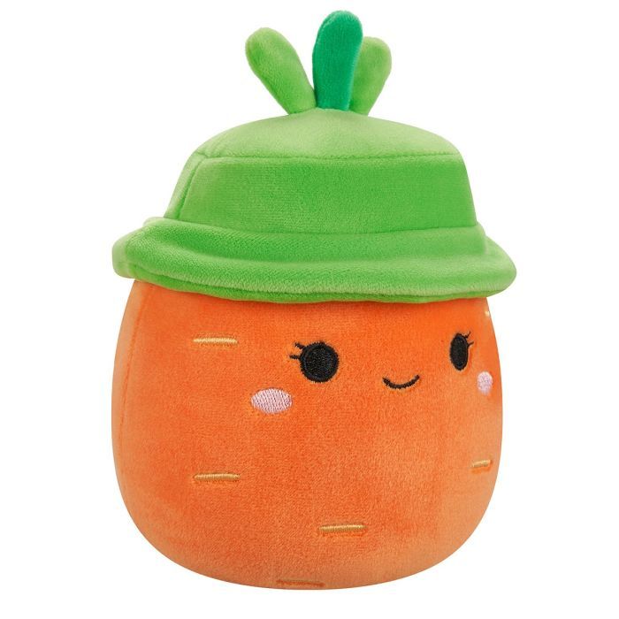 Мягкая игрушка Squishmallows Морковка Каролина в шляпе 13 см (SQER01182) изображение 6