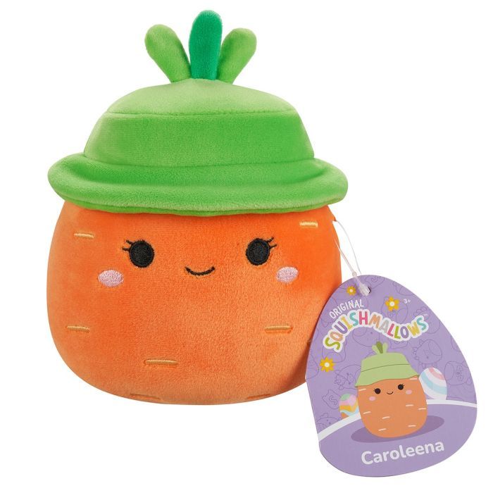 Мягкая игрушка Squishmallows Морковка Каролина в шляпе 13 см (SQER01182) изображение 7