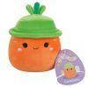 Мягкая игрушка Squishmallows Морковка Каролина в шляпе 13 см (SQER01182) изображение 7