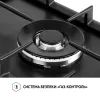 Варочна поверхня Perfelli HGM 31404 BL зображення 6