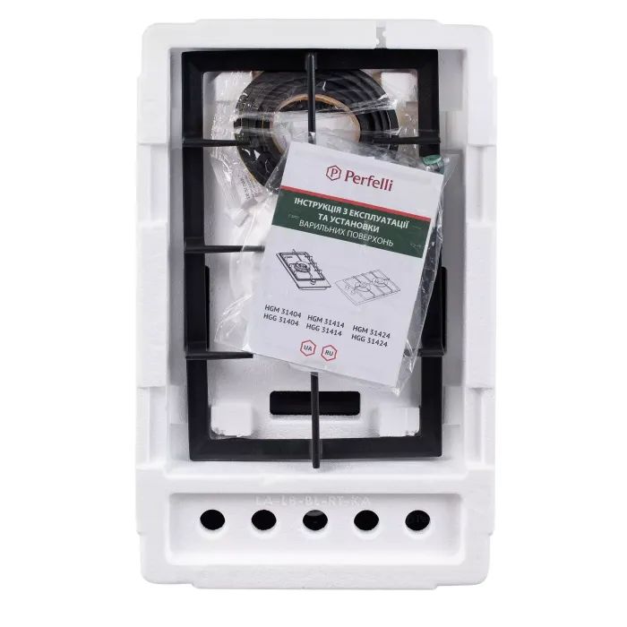 Варочна поверхня Perfelli HGM 31404 BL зображення 8