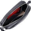 Сумка Grande Pelle Кросс-боди из натуральной кожи Черная (11651) изображение 7