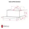 Вытяжка кухонная Perfelli ISEO 6PWX BIANCO изображение 11