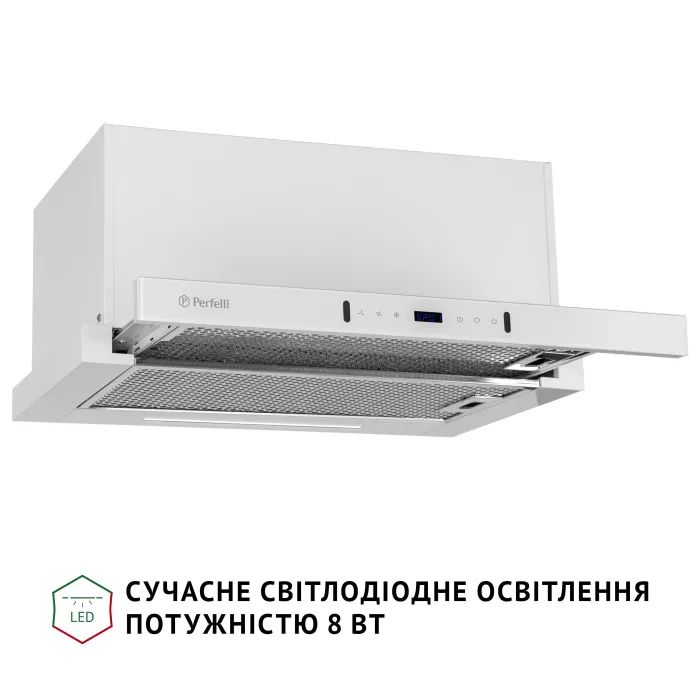 Вытяжка кухонная Perfelli ISEO 6PWX INOX изображение 7