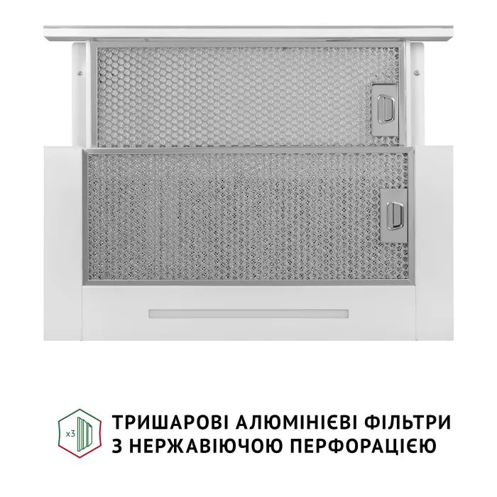 Вытяжка кухонная Perfelli ISEO 6PWX INOX изображение 8