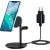 Зарядное устройство Choetech 15W 3-in-1 Magnetic Wireless Fast Charger black (T585-F-101-CCBK) изображение 3