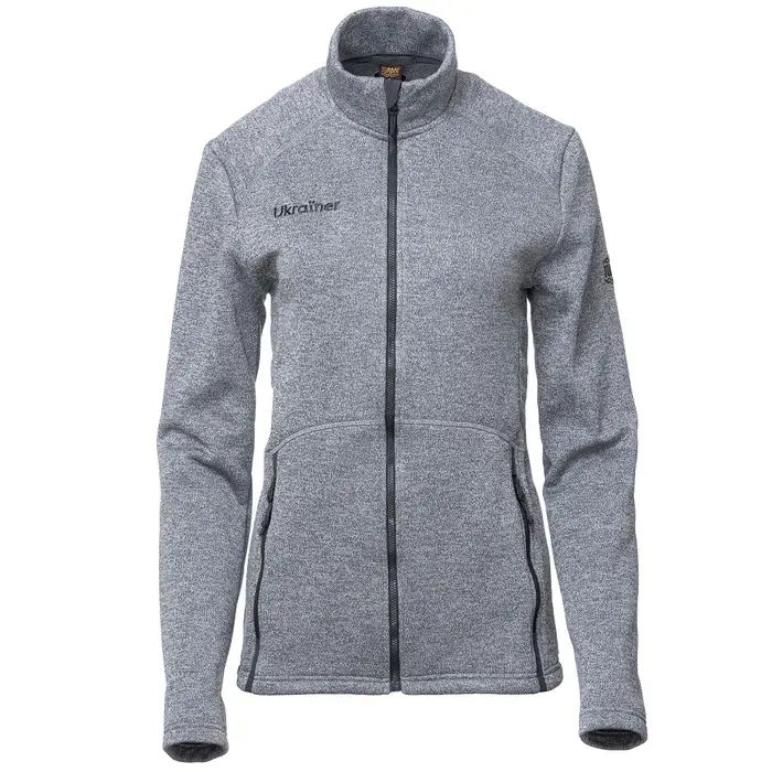 Кофта Turbat Porto 2 Ukrainer Wmn grey melange - XS - сірий (012.004.3284) изображение 5