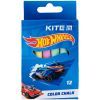 Мел Kite цветные Jumbo Hot Wheels, 12 цветов (HW24-075)