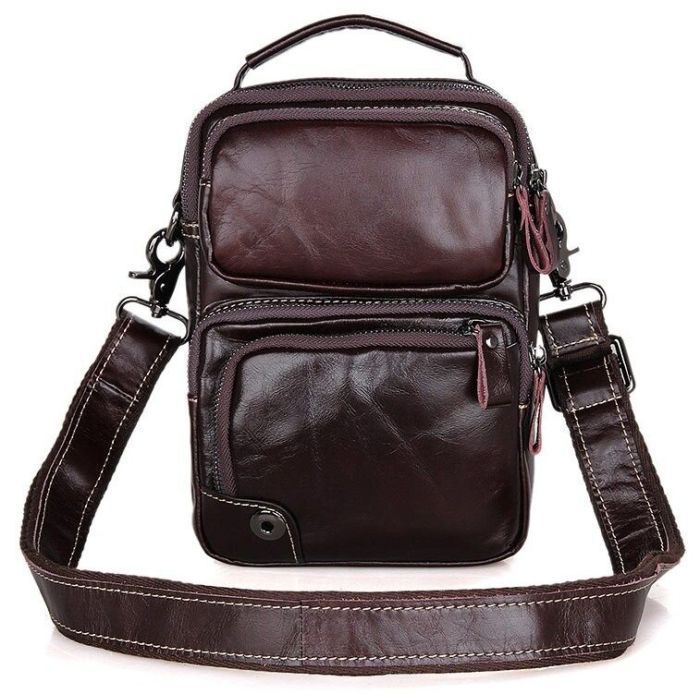 Сумка Vintage Коричнева (14435) зображення 2