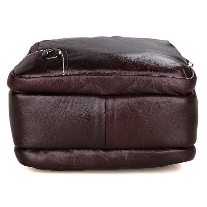 Сумка Vintage Коричнева (14435) зображення 6