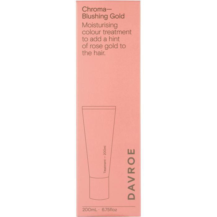 Оттеночный бальзам Davroe Chroma Colour Treatments Blushing Gold 200 мл (9326123008671) изображение 2
