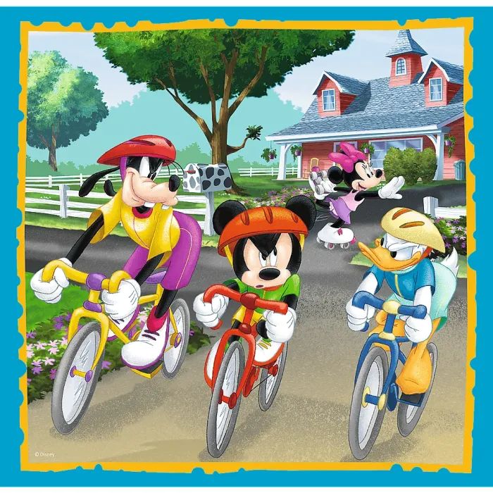 Пазл Trefl Mickey&friends Міккі з друзями 3 in1 (5900511348460) зображення 4