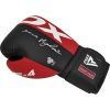 Боксерские перчатки RDX REX F4 Red/Black 14 унцій (BGR-F4R-14OZ) изображение 3