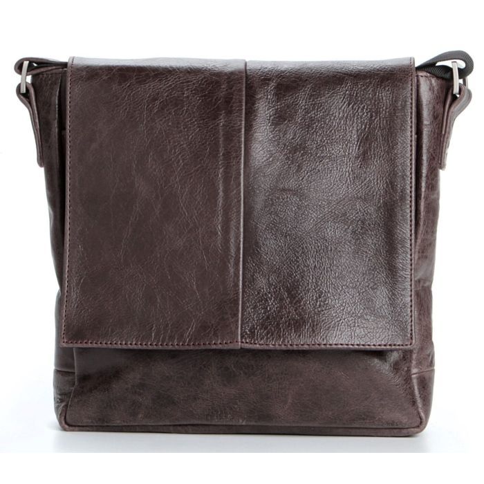 Сумка Shvigel Мессенджер Коричневая (00794) изображение 2