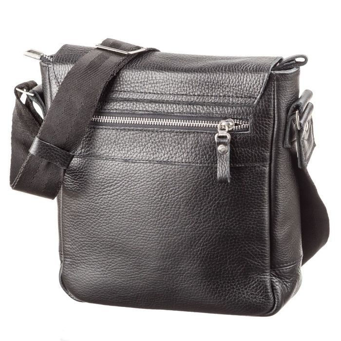 Сумка Shvigel Из натуральной кожи Черная (11081) изображение 2