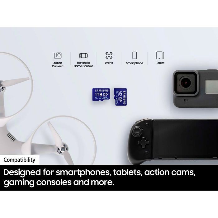 Карта памяти Samsung 128GB microSDXC calss 10 UHS-I V30 Pro Plus (MB-MD128SB/WW) изображение 4