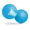 Массажный мяч PowerPlay PP-4355 Silicone Lacrosse Peanut Ball (6.3х12.6см) Синій (PP-4355_Blue) изображение 2