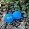 Массажный мяч PowerPlay PP-4355 Silicone Lacrosse Peanut Ball (6.3х12.6см) Синій (PP-4355_Blue) изображение 4