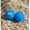 Массажный мяч PowerPlay PP-4355 Silicone Lacrosse Peanut Ball (6.3х12.6см) Синій (PP-4355_Blue) изображение 5