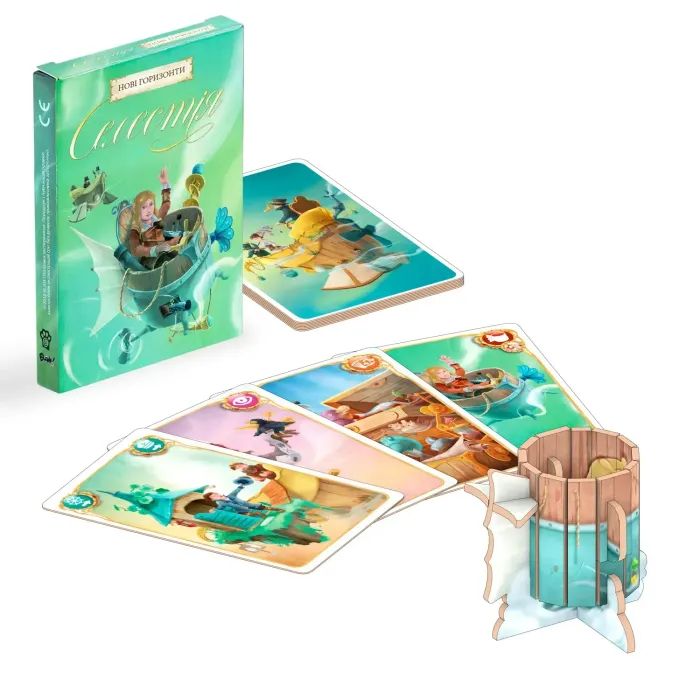 Настольная игра WoodCat Селестия. Новые горизонты (Celestia: A Little Initiative) (укр.) (W0021) изображение 2