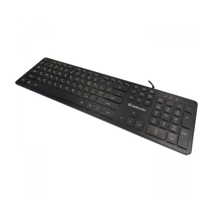 Клавиатура Defender Balance LQ LED USB UA Black (450790) изображение 2