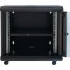 Шкаф настенный GEAR 12U 19" 600x450x650 мм, + полка 19", black (GWMSN-12U-600-450) изображение 2