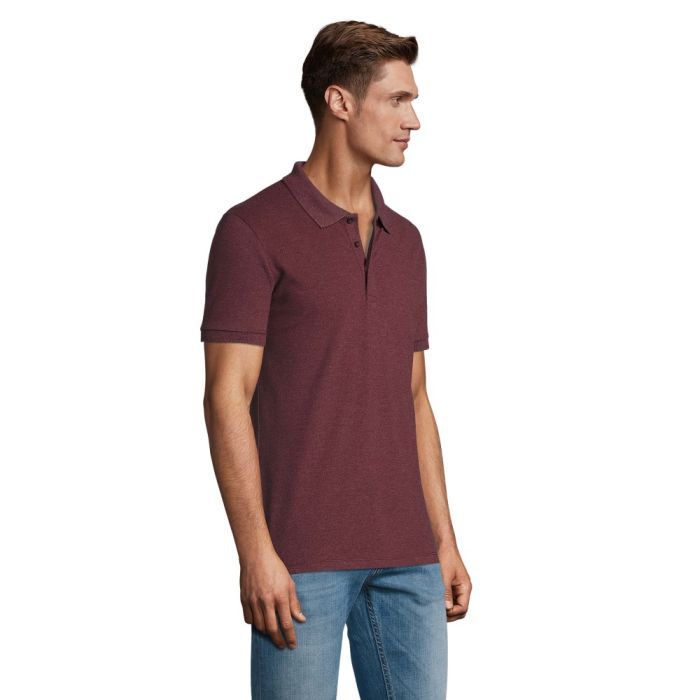 Поло Sol's Phoenix men бордовий меланж S (01708148S) изображение 3
