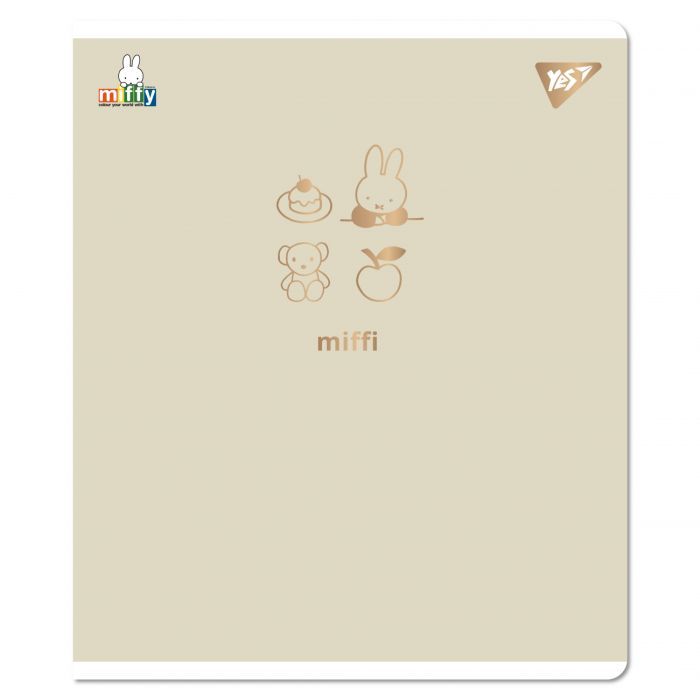 Зошит Yes Gold Miffy 12 аркушів лінія (767507) зображення 2