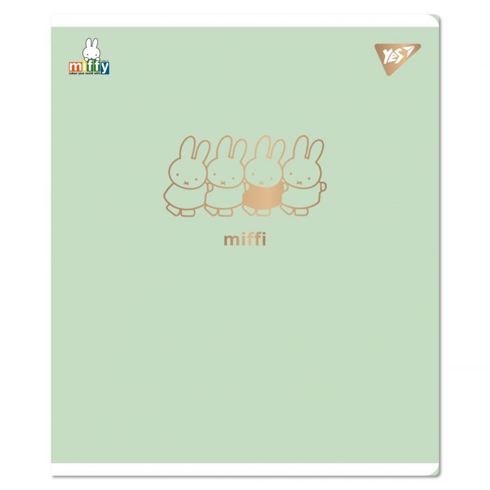 Зошит Yes Gold Miffy 12 аркушів лінія (767507) зображення 3