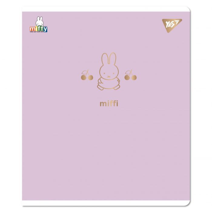Зошит Yes Gold Miffy 12 аркушів лінія (767507) зображення 4