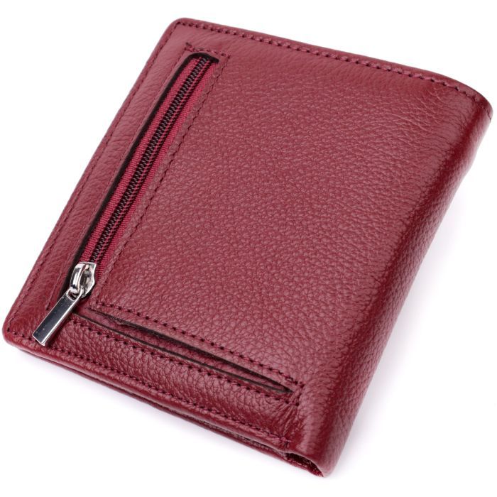 Кошелек ST Leather Из натуральной кожи Бордовый (19467) изображение 2