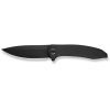 Нож Weknife Acuminal, Black Titanium, Darkwash (WE23070-1)