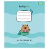 Тетрадь 1 вересня Happy Capybara А5 12 листов клетка (768153) изображение 4