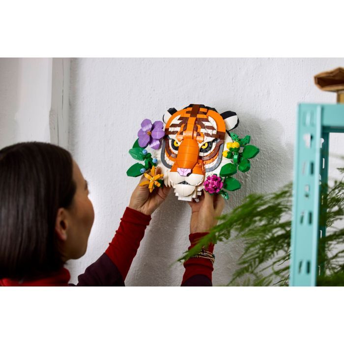 Конструктор LEGO Art Коллекция фауны - Тигр (31217) изображение 11