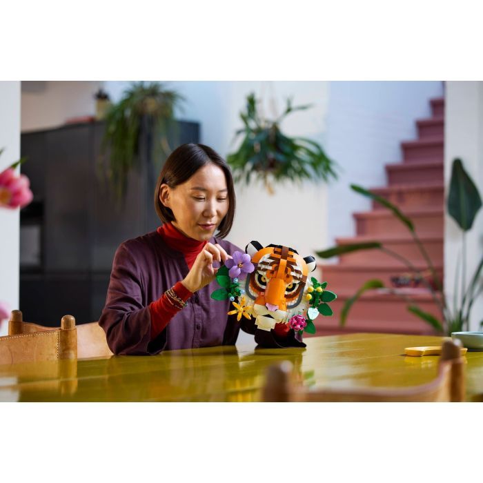 Конструктор LEGO Art Коллекция фауны - Тигр (31217) изображение 8