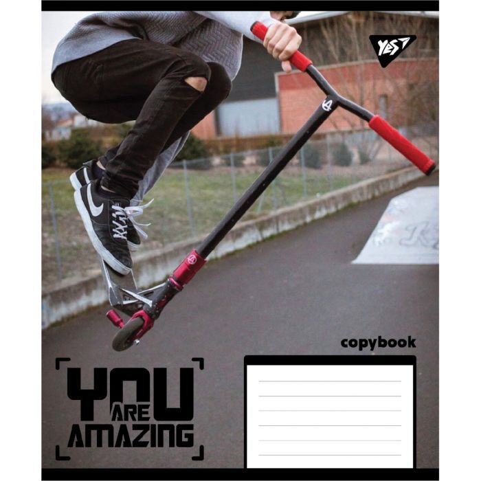 Зошит Yes You are amazing А5 24 аркушів клітинка (767938) зображення 5