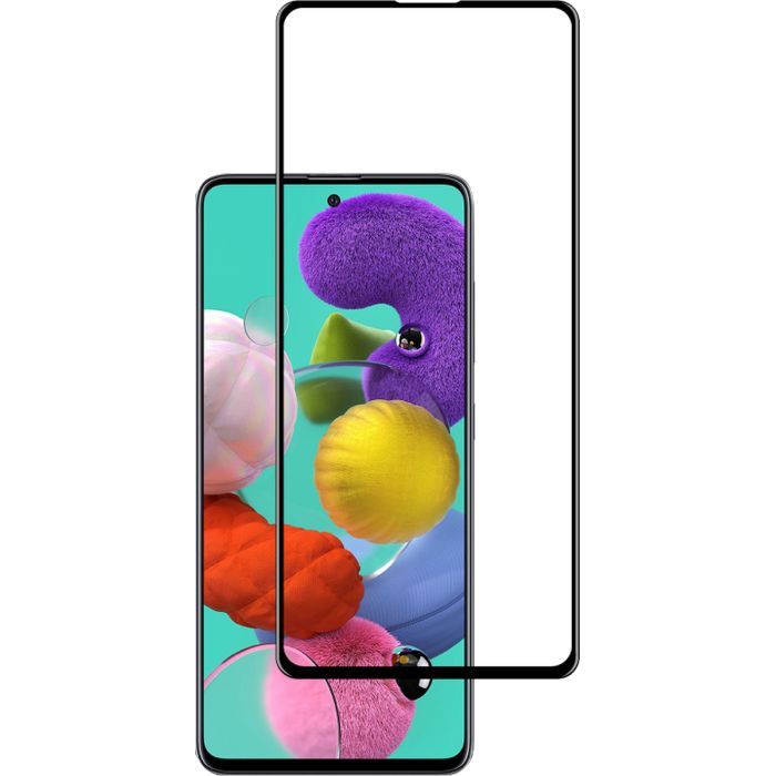 Скло захисне ACCLAB Full Glue Samsung A71 Black (1283126508622) зображення 2