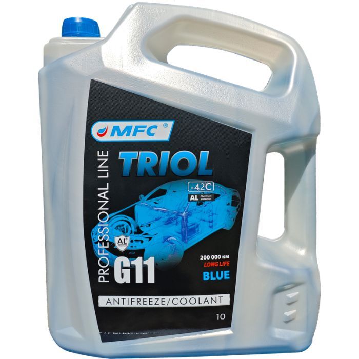 Антифриз МФК TRIOL Professional G11 Blue 10кг
