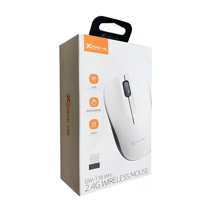 Мышка Xtrike ME GW-116 Wireless White (GW-116WH) изображение 3