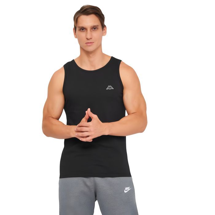 Майка Kappa Canotta Spalla Larga K1325 Nero чорний XXL (8052394816479)