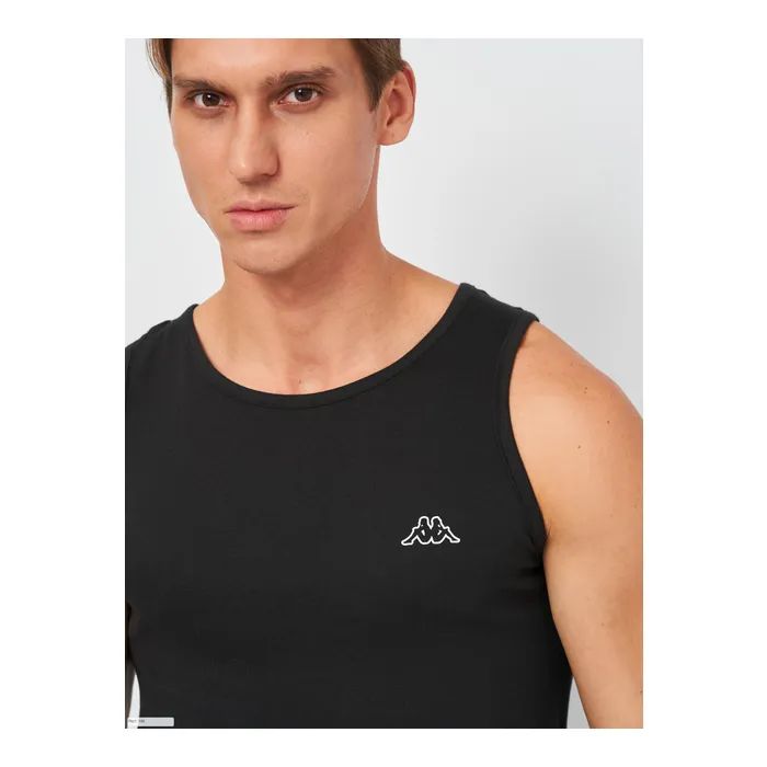 Майка Kappa Canotta Spalla Larga K1325 Nero чорний XXL (8052394816479) изображение 4