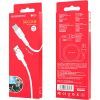 Дата кабель USB 2.0 AM to USB-C 1.0m 3A silicone BX30 white BOROFONE (6931474706935) изображение 3