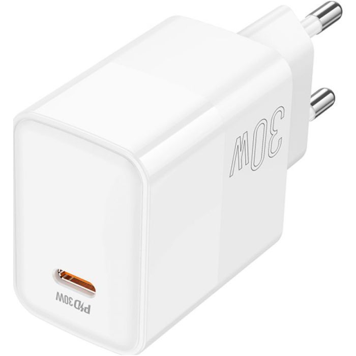 Зарядное устройство BOROFONE BA77A Insightful USB-C PD30W White (6941991101274) изображение 4